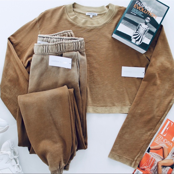 COTTON CITIZEN Vintage Java Sweatsuit - Picture 1 of 3